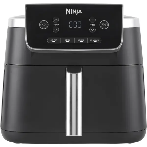 NINJA Friteuza fara ulei Airfryer Ninja AF140EU, 2000W, 4.7 L, 4 functii de gatit, negru