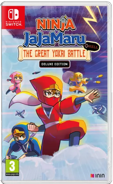 Ninja Jajamaru The Great Yokai Battle + Hell Deluxe Edition PC|Nintendo Switch|PlayStation 4