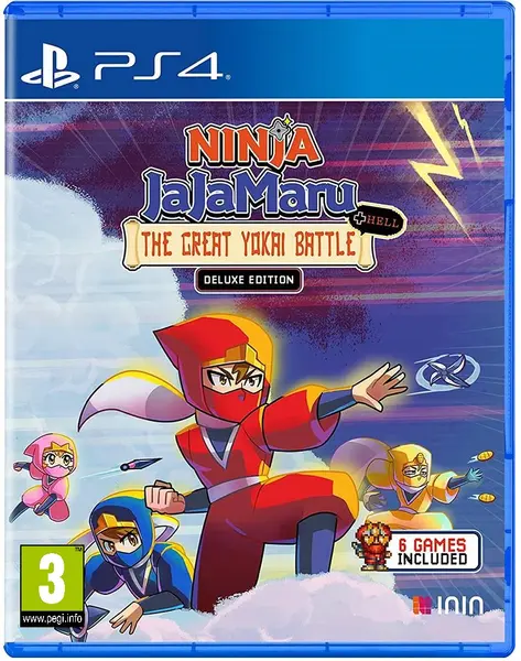 Ninja Jajamaru The Great Yokai Battle+hell Deluxe Edition PC|Nintendo Switch|PlayStation 4