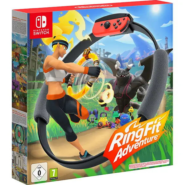 NINTENDO Joc Ring Fit Adventure + Ring-Con + Leg Strap, pentru Nintendo Switch