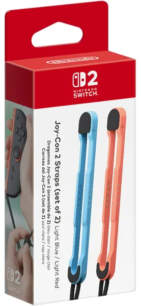Nintendo Switch 2 Joy-Con Straps - roșu/albastru