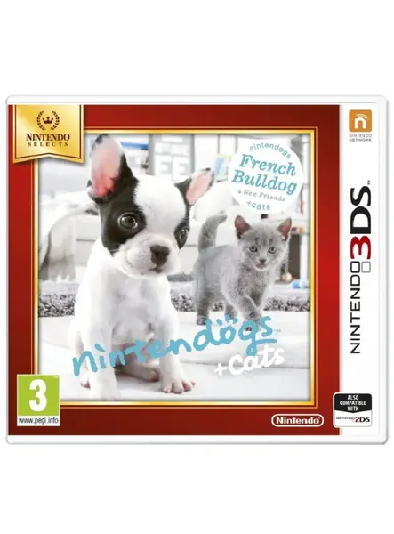 Nintendogs And Cats 3d French Bulldog Nintendo 3DS
