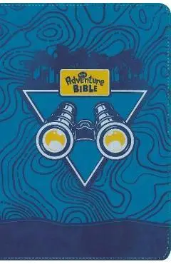 Nirv, Adventure Bible for Early Readers, Leathersoft, Blue, Full Color, Thumb Indexed Tabs - Lawrence O. Richards