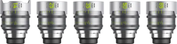 NiSi Athena Tuned Cine Lens Set PL-Mount, Kit obiective cinematice