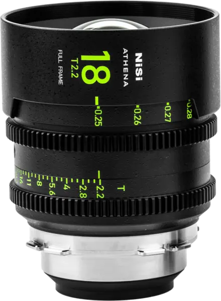 NiSi Cine Lens Athena Prime 18mm T2.2 RF-Mount, obiective foto