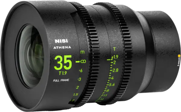 NiSi Cine Lens Athena Prime 35mm T1.9 E-Mount (Without Drop-in Filter)