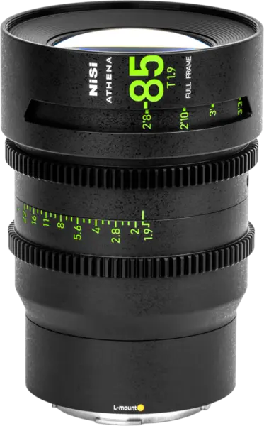 NiSi Cine Lens Athena Prime 85mm T1.9 L-Mount, obiectiv foto