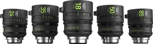 NiSi Cine Lens Set Aureus Prime PL-Mount