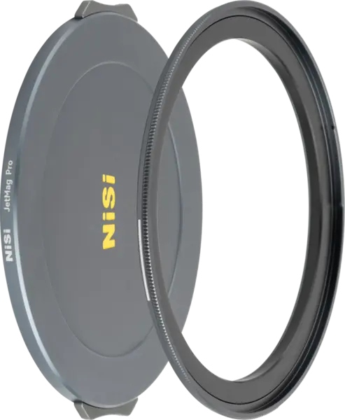 NiSi JetMag Pro Adapter Ring Kit (incl. Front Cap) 82mm, Kit capace protectie filtre foto