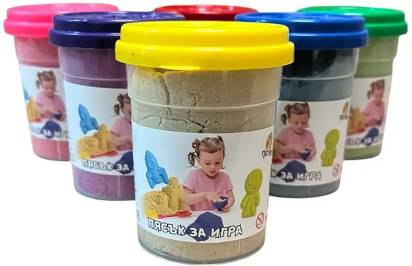 Nisip de joacă Heroes - Verde, 200 g