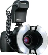 Nissin Macro Ring Flash MF18 Nikon, Flash inel obiectiv macro