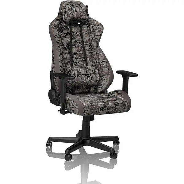 Nitro Concepts Scaun gaming Nitro Concepts S300 Urban Camouflage, reglabil, Gri