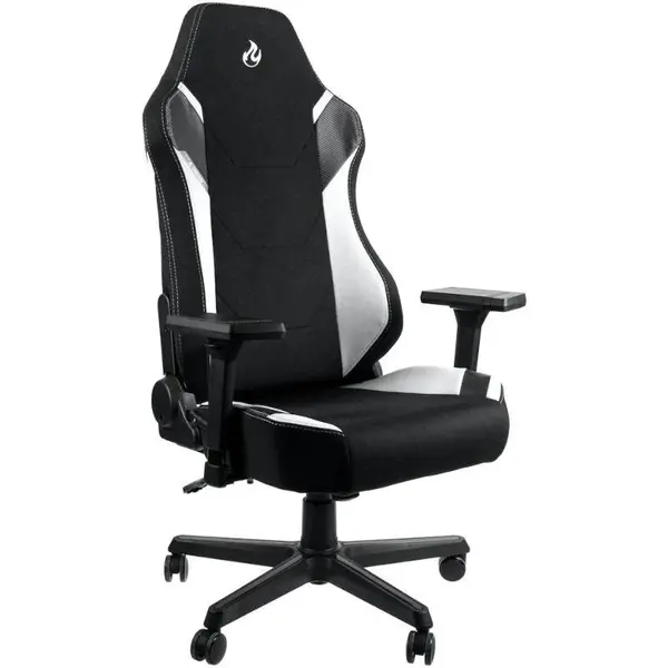 Nitro Concepts Scaun Gaming Nitro Concepts X1000, reglabil, Negru/Alb