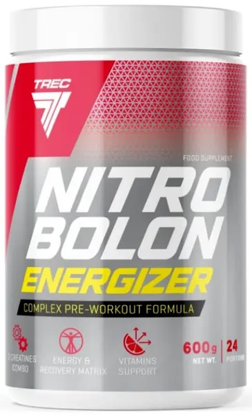 Nitrobolon Energizer, punch tropical, 600 g, Trec Nutrition