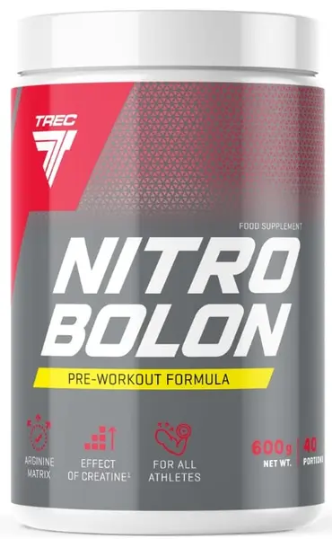 Nitrobolon, fructe tropicale, 600 g, Trec Nutrition