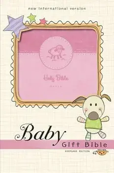Niv, Baby Gift Bible, Holy Bible, Leathersoft, Pink, Red Letter Edition, Comfort Print: Keepsake Edition/Zondervan