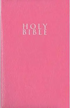 Niv, Gift and Award Bible, Leather-Look, Pink, Red Letter Edition, Comfort Print - Zondervan
