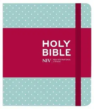 NIV Journalling Mint Polka Dot Cloth Bible, Hardback/New International Version