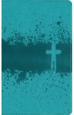 Niv, Kids' Visual Study Bible, Leathersoft, Teal, Full Color Interior, Peel/Stick Bible Tabs: Explore the Story of the Bible---People, Places, and His - Zondervan