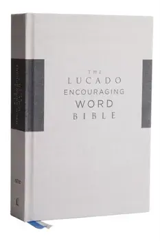 Niv, Lucado Encouraging Word Bible, Gray, Cloth Over Board, Comfort Print: Holy Bible, New International Version, Hardcover/Max Lucado