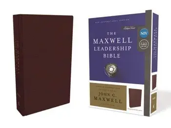 Niv, Maxwell Leadership Bible, 3rd Edition, Premium Bonded Leather, Burgundy, Comfort Print/John C. Maxwell
