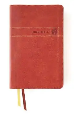 Niv, Men's Devotional Bible, Leathersoft, Brown, Comfort Print - Zondervan