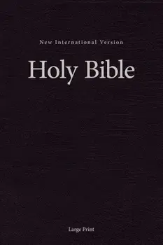 NIV, Pew and Worship Bible, Large Print, Hardcover, Black, Hardcover/Zondervan