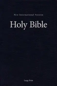 NIV, Pew and Worship Bible, Large Print, Hardcover, Blue, Hardcover/Zondervan