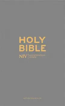 NIV Pocket Charcoal Soft-tone Bible with Zip, Paperback/***