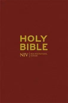NIV Popular Burgundy Hardback Bible, Hardcover/New International Version