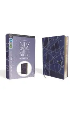 Niv, Premium Gift Bible, Youth Edition, Leathersoft, Blue, Red Letter Edition, Comfort Print: The Perfect Bible for Any Gift-Giving Occasion - Zondervan