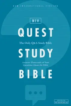 Niv, Quest Study Bible, Hardcover, Comfort Print: The Only Q and A Study Bible, Hardcover/Christianity Today Intl