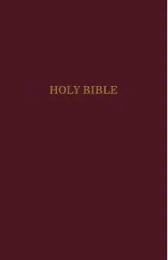 NIV, Reference Bible, Giant Print, Leather-Look, Burgundy, Red Letter Edition, Comfort Print - Zondervan