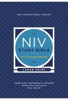NIV Study Bible, Fully Revised Edition, Large Print, Hardcover, Red Letter, Comfort Print, Hardcover/Kenneth L. Barker