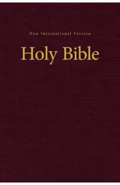 NIV, Value Pew and Worship Bible, Hardcover, Burgundy - Zondervan