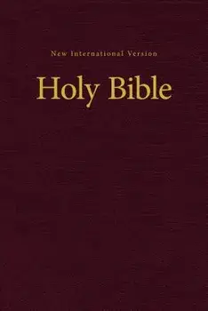 NIV, Value Pew and Worship Bible, Hardcover, Burgundy/Zondervan