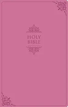 NIV, Value Thinline Bible, Large Print, Imitation Leather, Pink, Hardcover/Zondervan