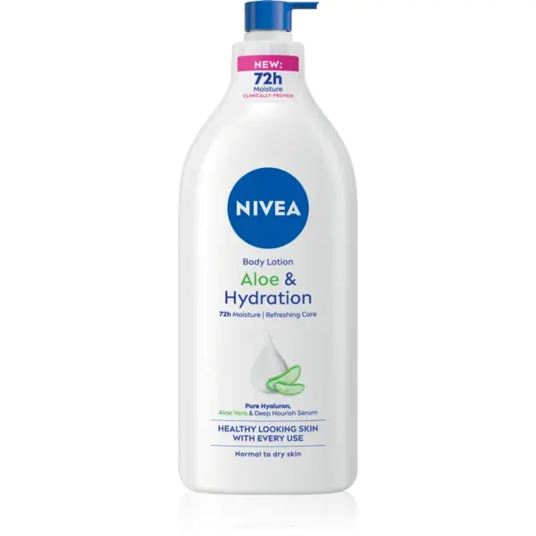 NIVEA Aloe & Hydration loțiune de corp hidratantă cu aloe vera 625 ml
