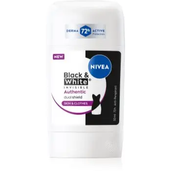 NIVEA Black & White Authentic antiperspirant puternic 72 ore