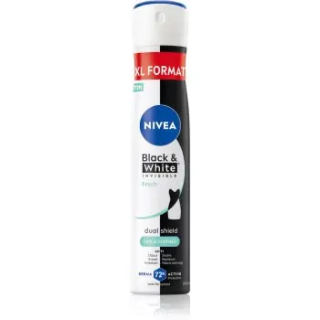 NIVEA Black & White Invisible Fresh spray anti-perspirant pentru femei