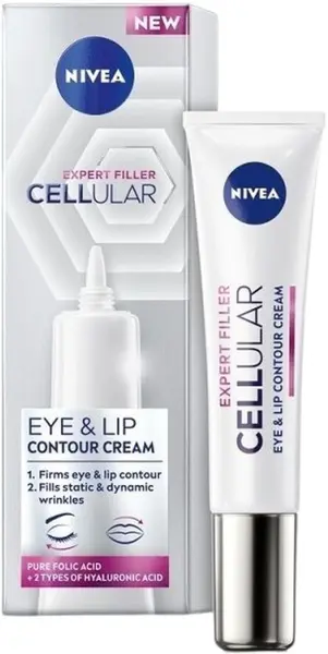Nivea Cellular Cremă de ochi Hyaluron Filler, 15 ml