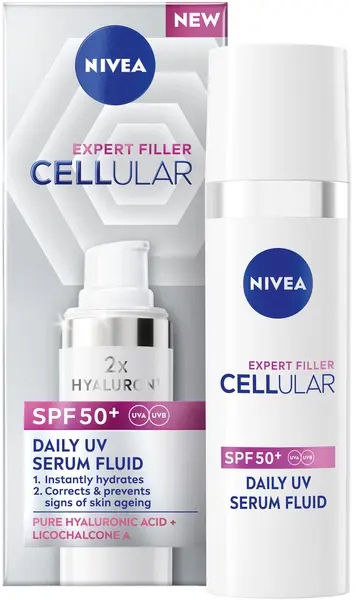 Nivea Cellular Ser-fluid UV zilnic Expert Filler, SPF50+, 30 ml