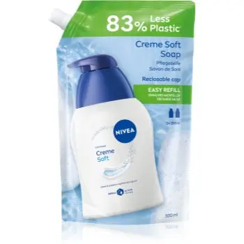NIVEA Creme Soft săpun lichid rezervă