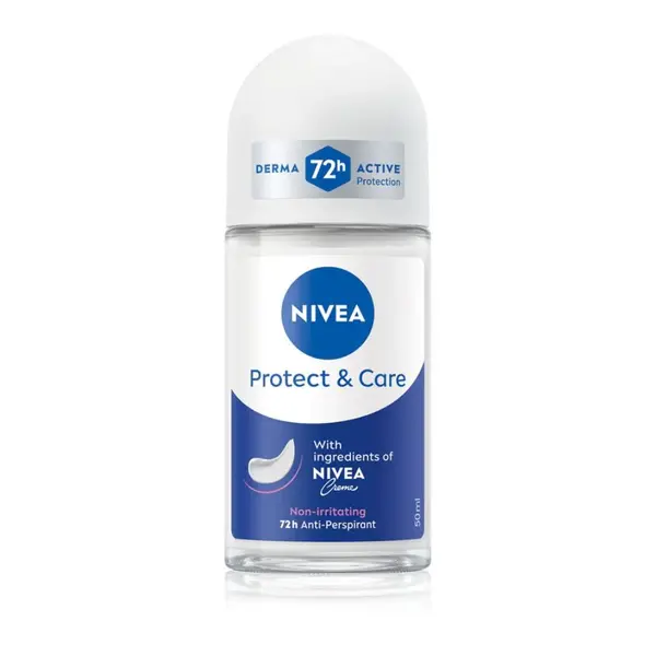 Nivea Deodorant Roll-on, Femei, 50 ml, Protect Care