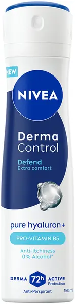 Nivea Derma Control Deodorant spray Defend, 150 ml