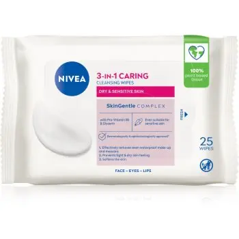 NIVEA Face Cleansing servetele moi de curatare cu lapte de migdale