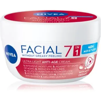 NIVEA Facial Anti-Age cremă de ten pentru reducerea primelor semne de îmbătrânire 7 in 1