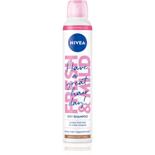 Nivea Fresh Revive șampon uscat pentru volum maxim Medium Tones 200 ml