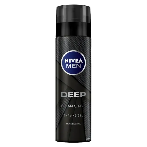 Nivea Gel Ras Deep Black 200 ml