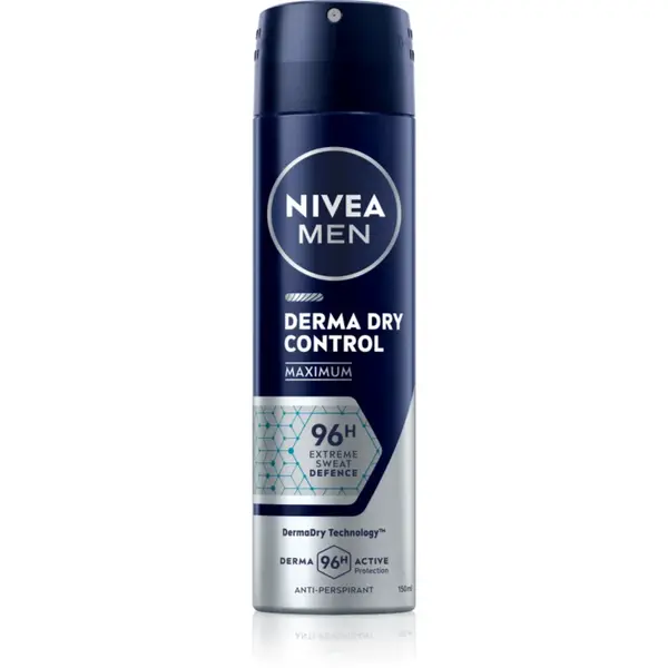 NIVEA MEN Derma Dry Control spray anti-perspirant 150 ml